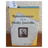 Reminiscences of a Mosby Guerrilla Book