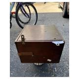 Brass Transit In A Wood Dove Tailed Box