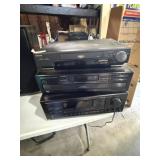 2 Onkyo Electronics & Toshiba VCR