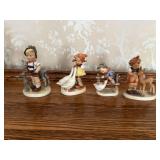 4 Hummel Figurines