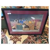 Framed Cat Picture