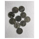 10 Steel Pennies