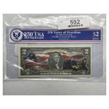 Collectors $2.00 Bill