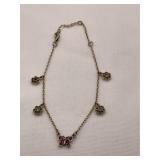 Austrian Crystal Ankle Bracelet