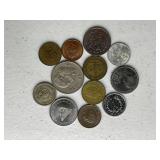 Lot of Various Foreign Coins