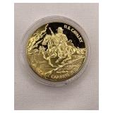 24K Gold Layered Arms Commemorative Coin