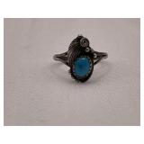 Sterling Silver Turquoise Ring