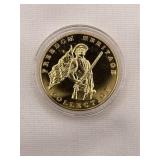 24K Gold Layered Arms Commemorative Coin