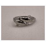 Double Dolphin Ring