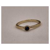 Estate Sapphire Birthstone Ring