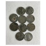 10 Steel Pennies