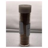Fifty 1973-S Uncirculated Lincoln Cents