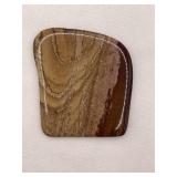 Polished Picture Jasper Gemstone Slice