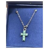 Turquoise Cross Necklace