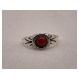 Red Coral Ring