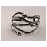 Retro Snake Cuff Bracelet