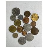 Lot of Various Foreign Coins