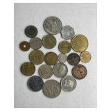 Lot of Various Foreign Coins