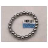 Grey Shell Pearl Bracelet