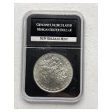 Slabbed Morgan Dollar