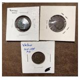 3 Ancient Roman Coins