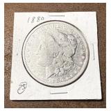 1880 Morgan Silver Dollar