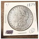 1879 Morgan Silver Dollar