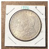 1886 Morgan Silver Dollar
