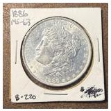 1886 Morgan Silver Dollar