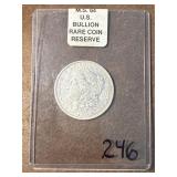1880-O Morgan Silver Dollar