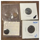 4 Collectible Coins