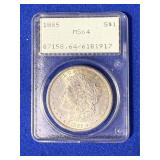 1885 Morgan Silver Dollar