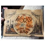 The World, US & Foreign Stamp Album
