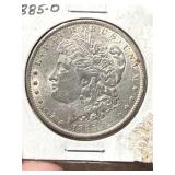 1885-O Morgan Silver Dollar