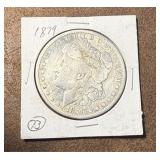 1879 Morgan Silver Dollar