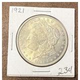 1921 Morgan Silver Dollar