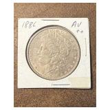 1886 Morgan Silver Dollar