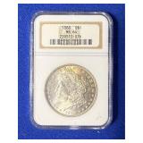 MS 64 1888 Morgan Silver Dollar