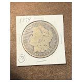 1879 Morgan Silver Dollar