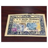Martha Washington Stamp Packet & Stamps