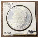1880-S Morgan Silver Dollar