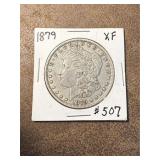 1879 Morgan Silver Dollar