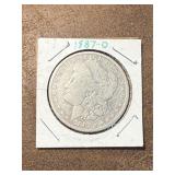 1887-O Morgan Silver Dollar