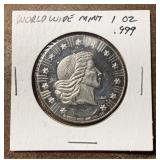 World Wide Mint 1 Oz Silver Round