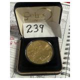 2000 Silver Eagle - Gold Colored