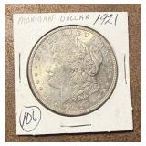 1921 Morgan Silver Dollar