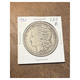 1921 Morgan Silver Dollar