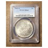 1885-O Morgan Silver Dollar