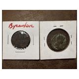 2 Ancient Roman Coins