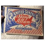 United States Stamp Album & Stamps